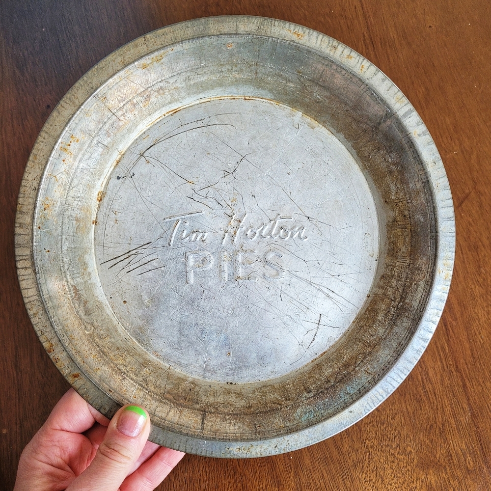 Vintage 1960s Tim Hortons pie pan